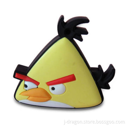 256MB to 16GB USB Flash Drive with Yellow Cartoon Housing and 10Mbps Reading Speed